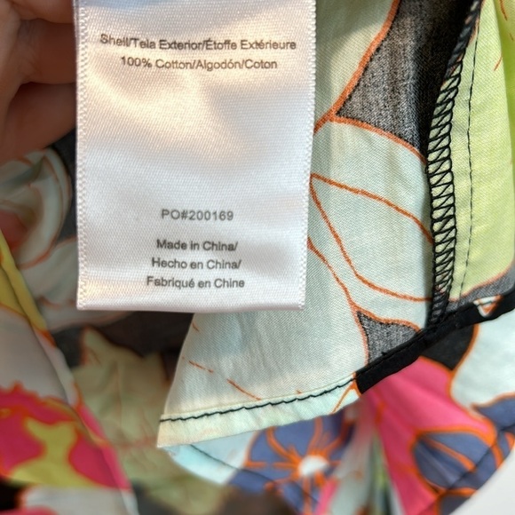 ModCloth Honolulu floral black ruffle cap sleeve tiered maxi dress small new - Picture 7 of 10